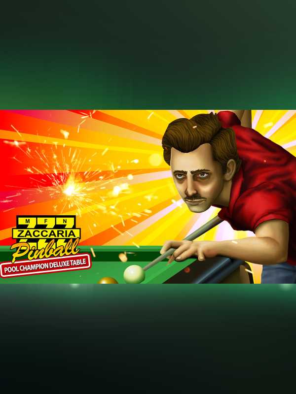 Zaccaria Pinball: Pool Champion Deluxe Pinball Table cover