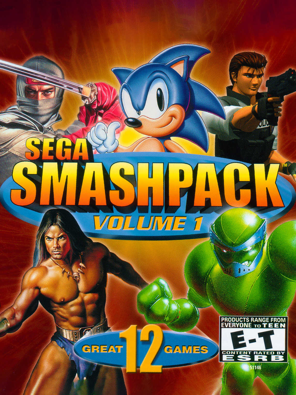 Sega Smash Pack Volume 1 cover