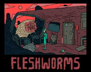 Tales from the Outer Zone: Fleshworms cover