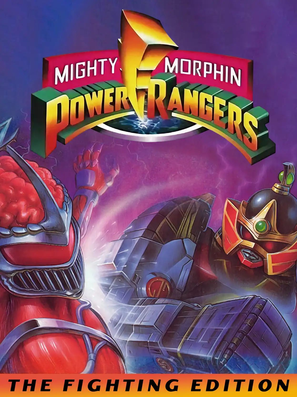 Mighty Morphin Power Rangers: The Fighting Edition cover