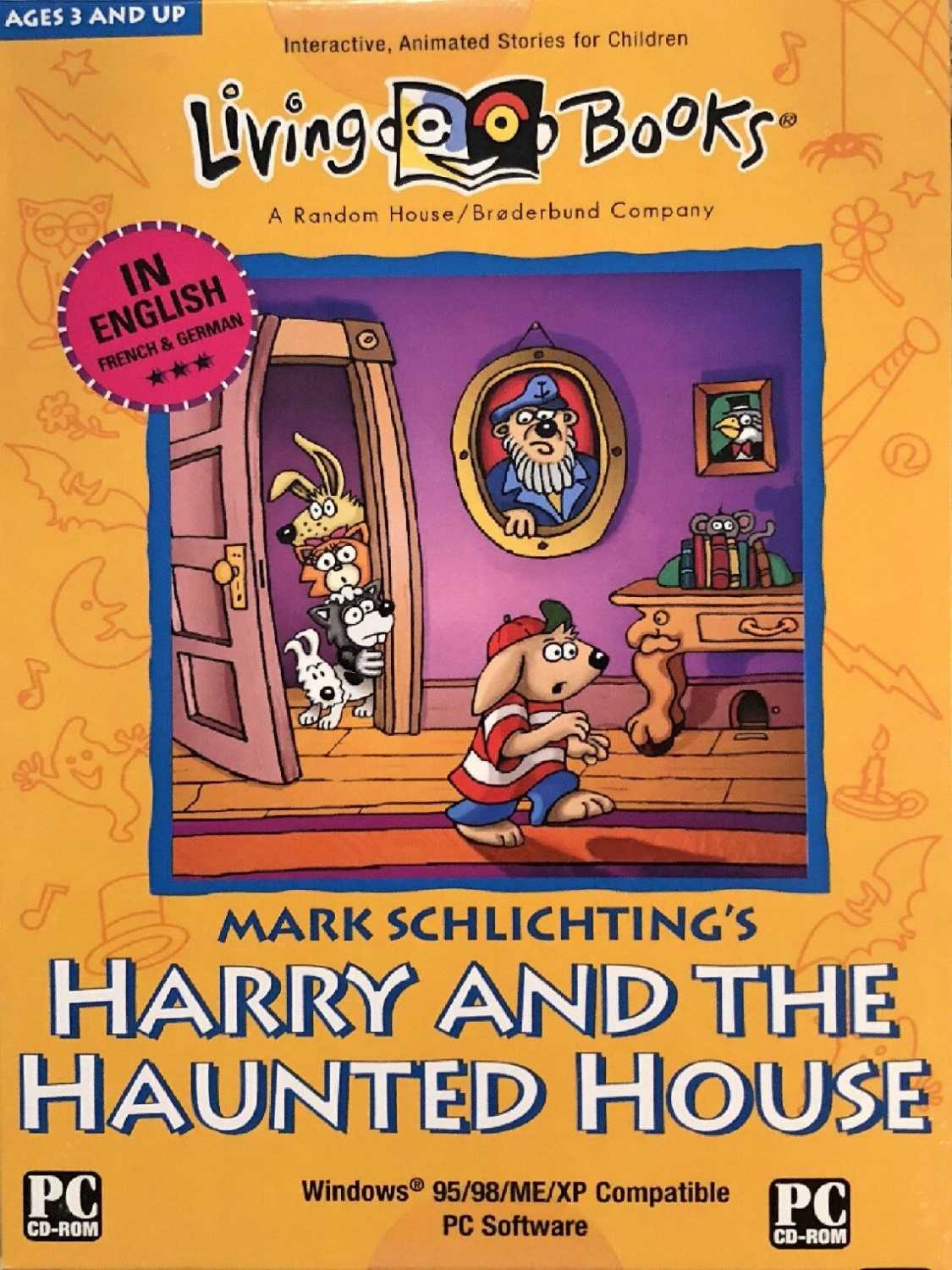 Living Books: Harry and the Haunted House cover
