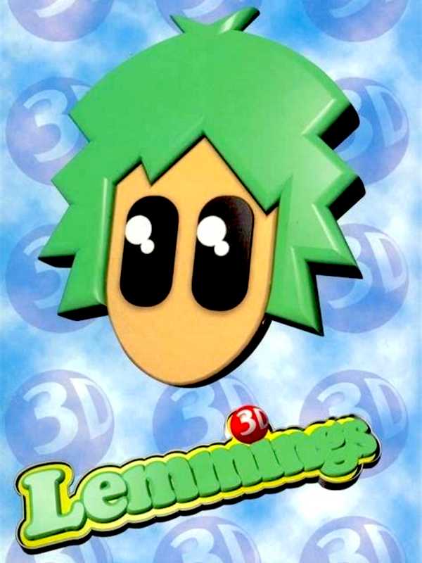 Lemmings 3D cover