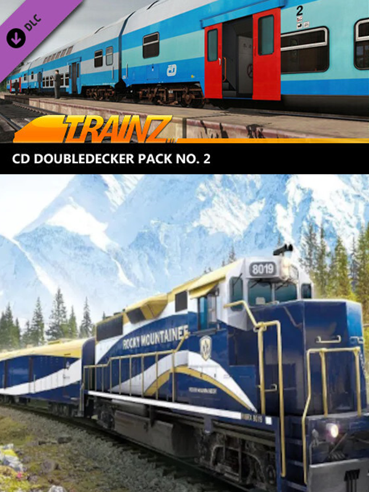 Trainz Railroad Simulator 2019: CD Doubledecker Pack No. 2 cover