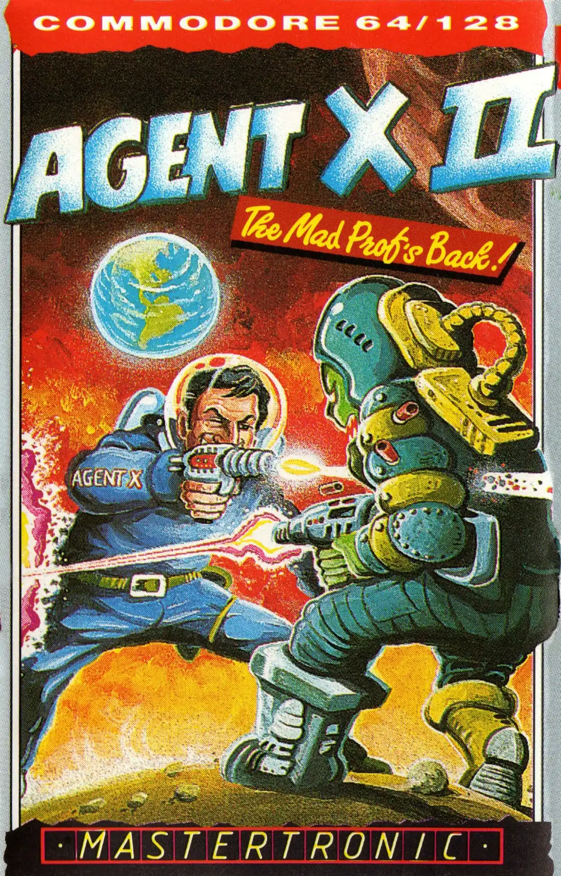 Agent X II: The Mad Prof's Back! cover