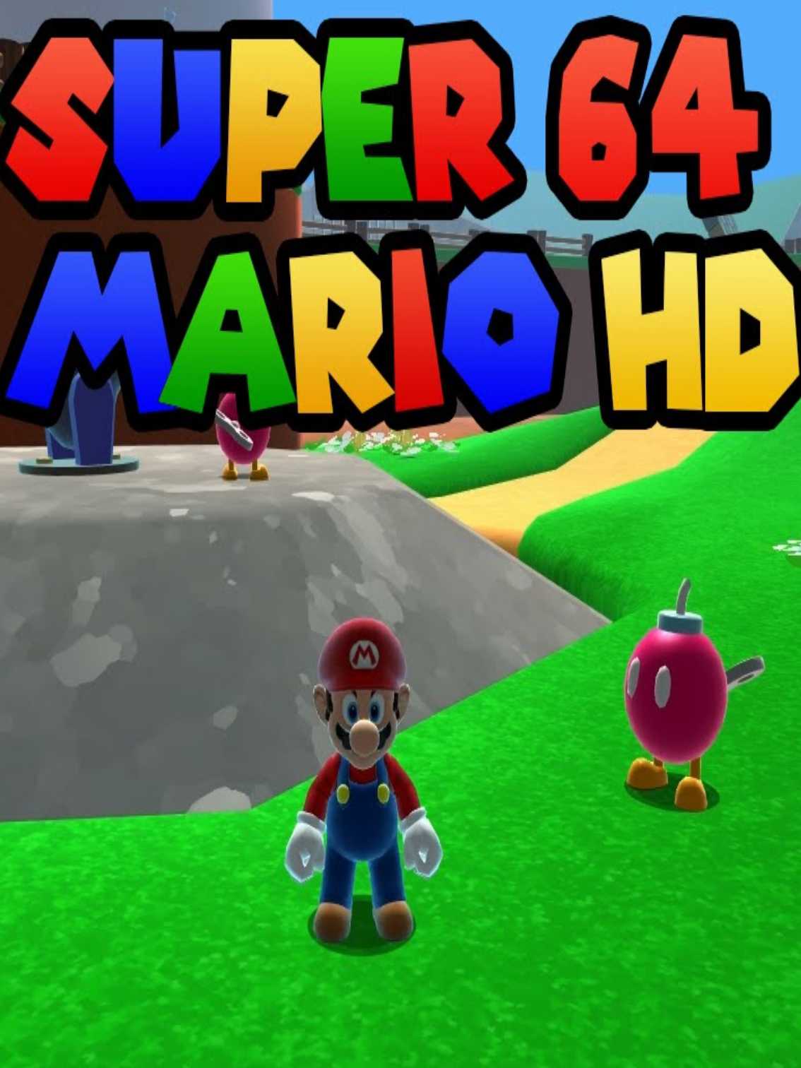 Super Mario 64 HD cover
