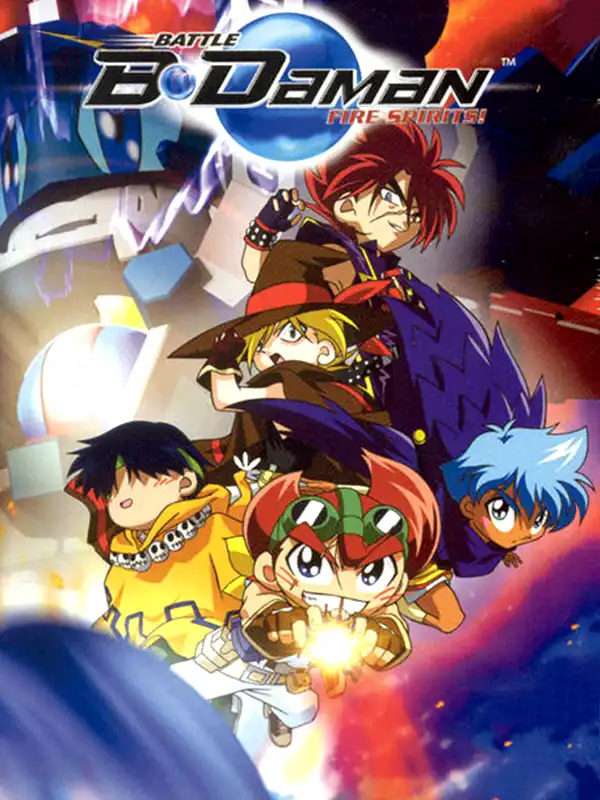 Battle B-Daman: Fire Spirits! cover