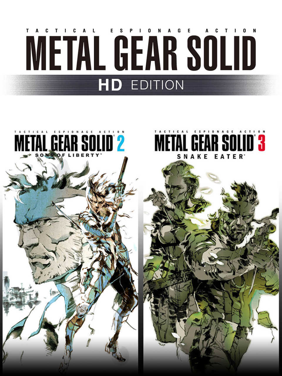 Metal Gear Solid HD Edition: 2 & 3 cover