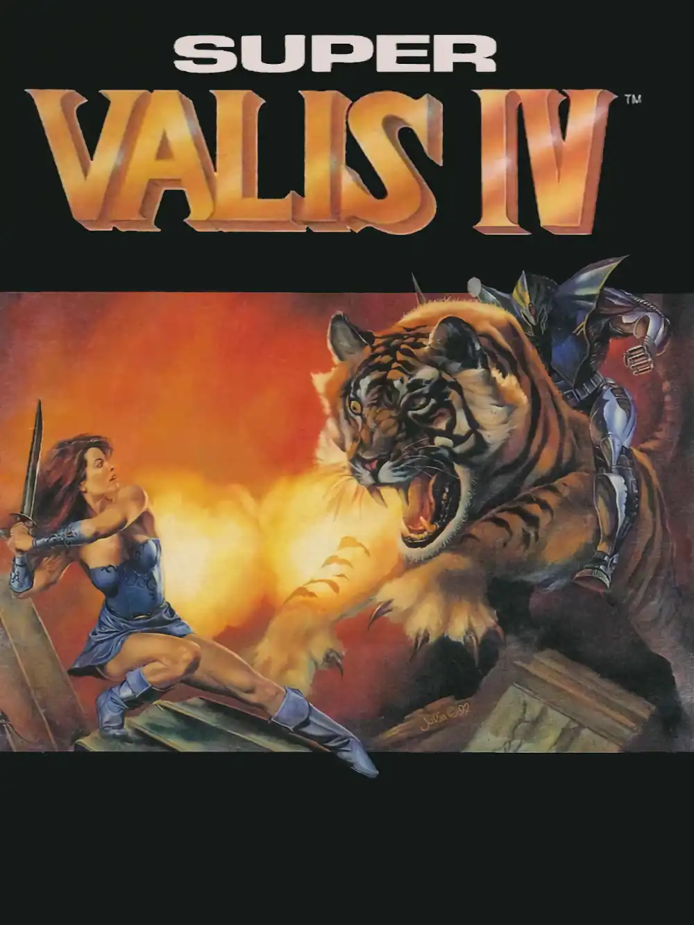 Super Valis IV cover