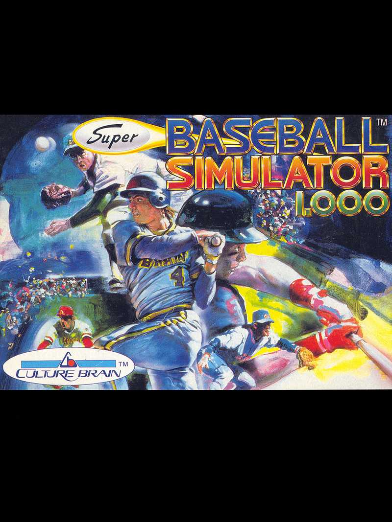 Super Baseball Simulator 1.000 cover