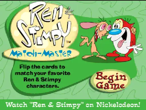Ren & Stimpy: Match-Master cover