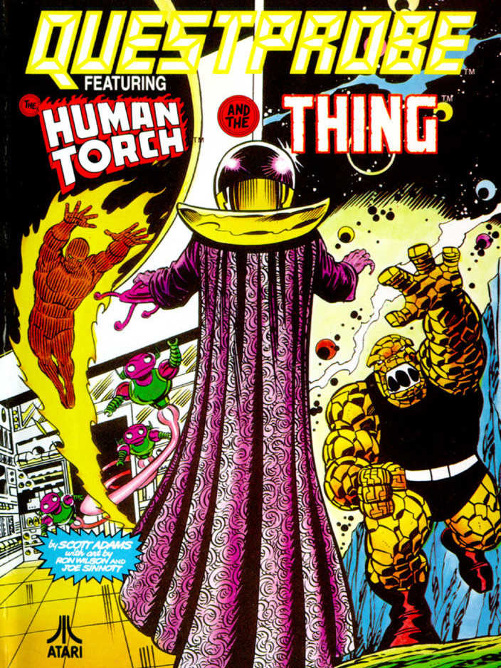 Questprobe featuring Human Torch and the Thing cover