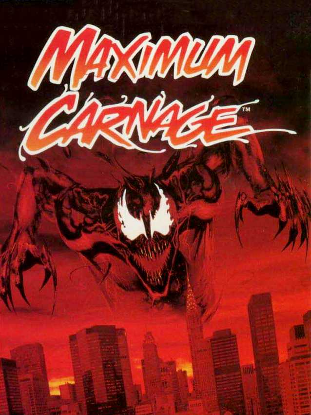 Spider-Man and Venom: Maximum Carnage cover