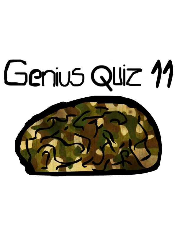 Genius Quiz 11 cover