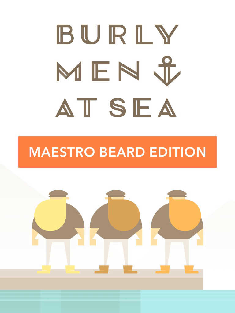 Burly Men at Sea: Maestro Beard Edition cover
