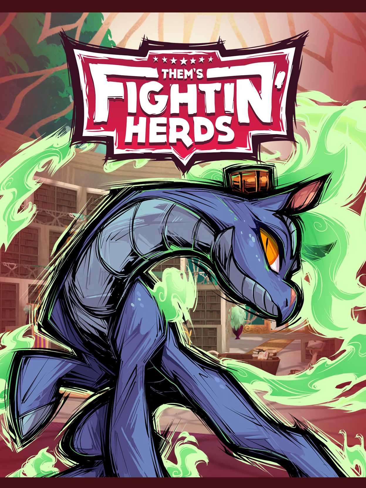 Them's Fightin' Herds: Baihe cover