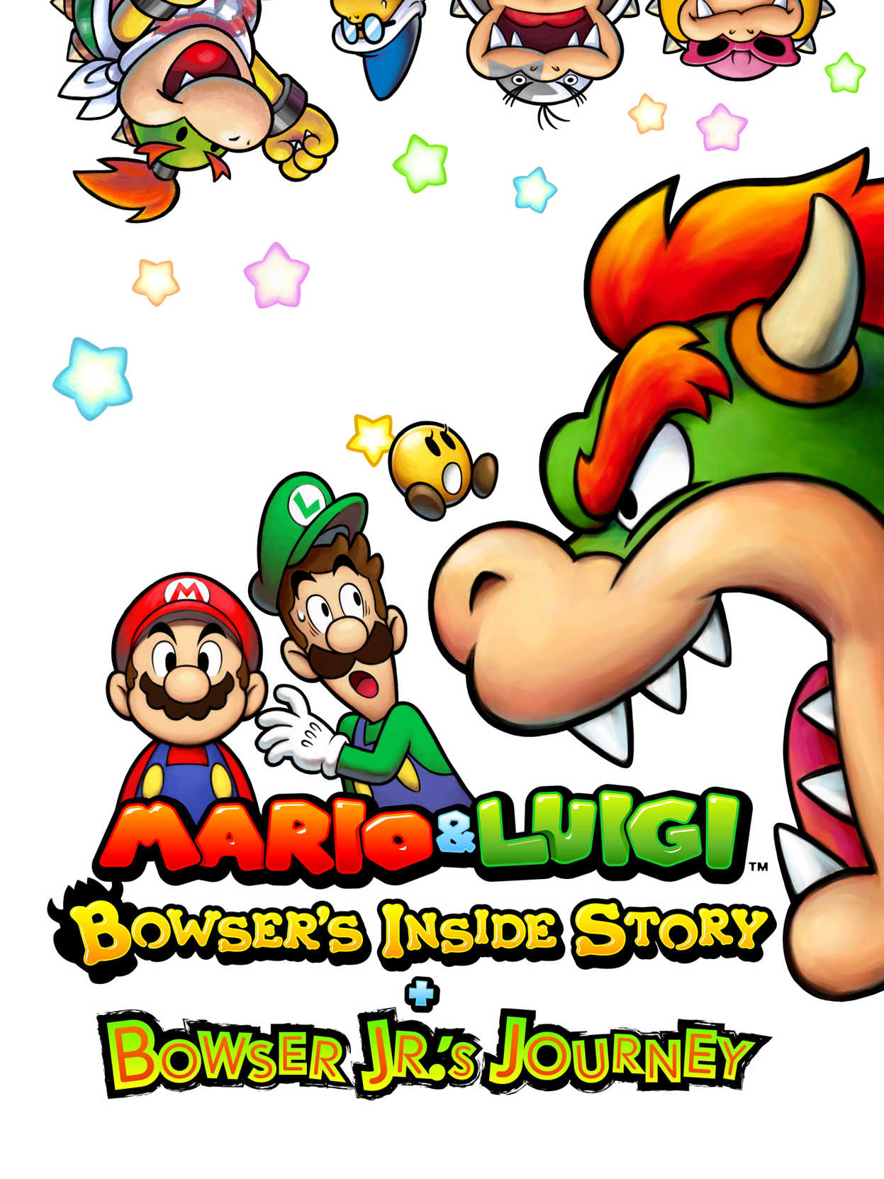 Mario & Luigi: Bowser's Inside Story + Bowser Jr.'s Journey cover