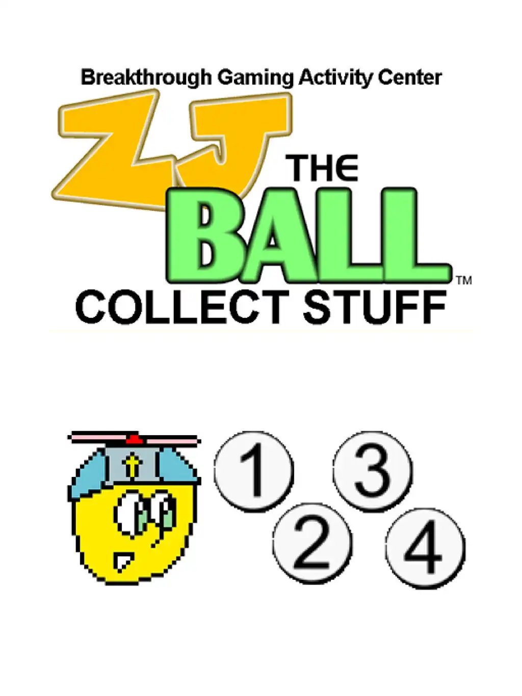 Breakthrough Gaming Activity Center: ZJ the Ball's Collect Stuff cover