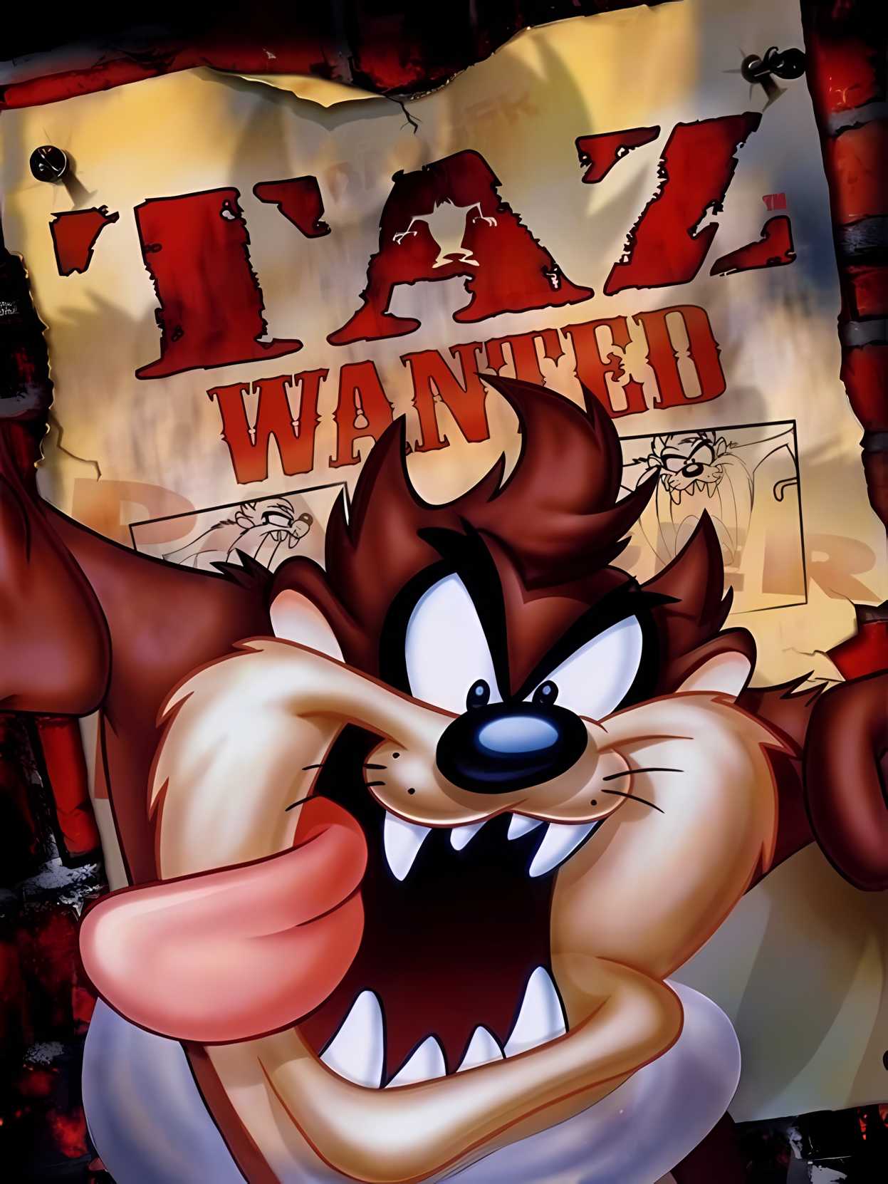 Taz: Wanted cover