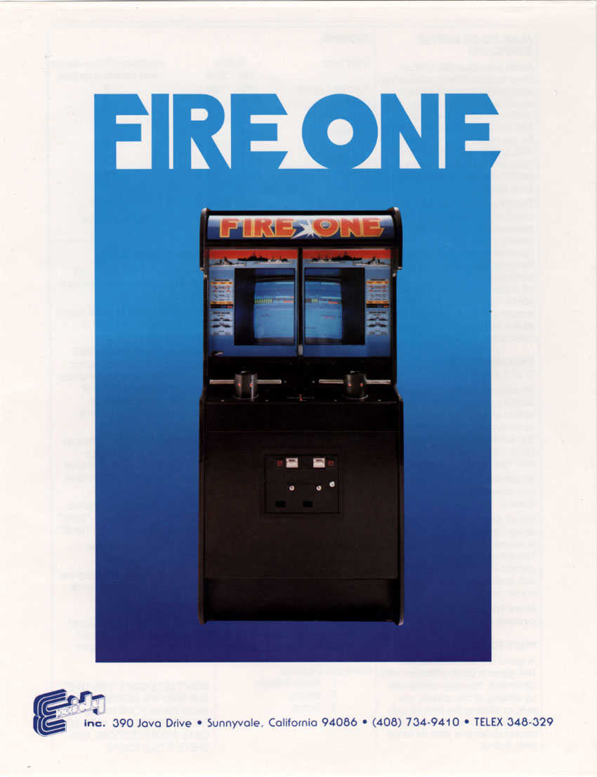 Fire One cover