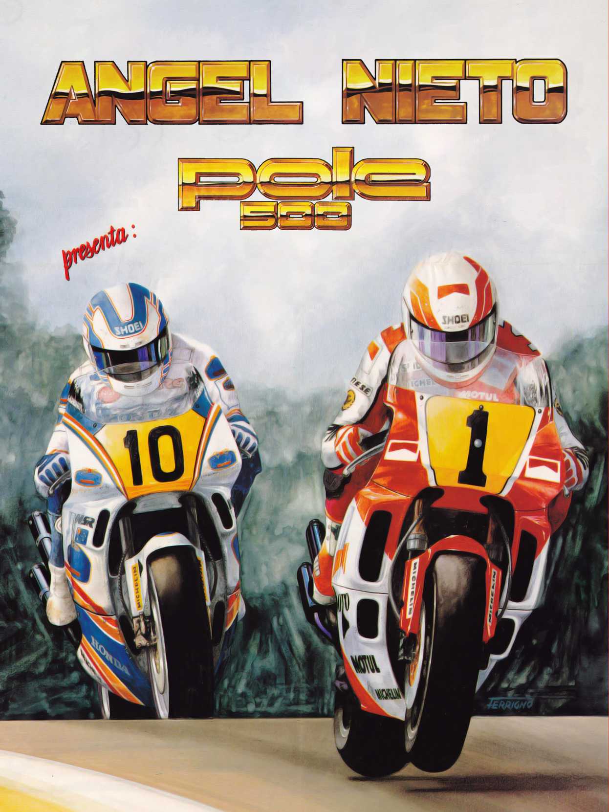 Angel Nieto Pole 500 cover
