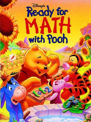 Disney's Ready For Math With Pooh cover