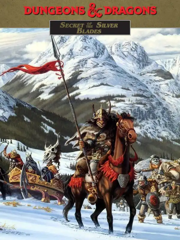 Dungeons & Dragons: Secret of the Silver Blades cover