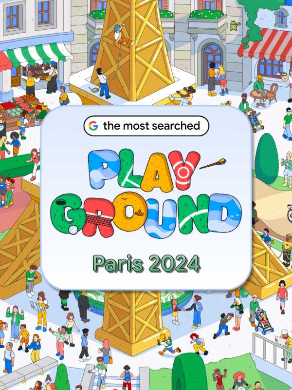 The Most Searched Playground: Paris 2024 cover