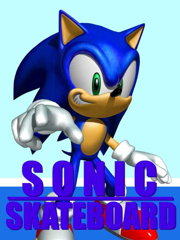 Sonic Skateboard cover