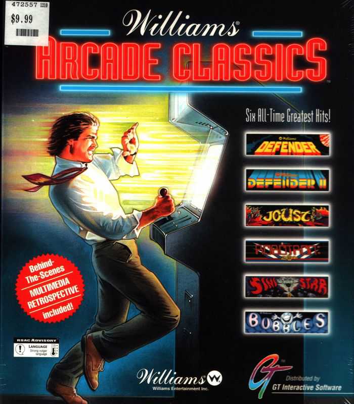 Williams Arcade Classics cover