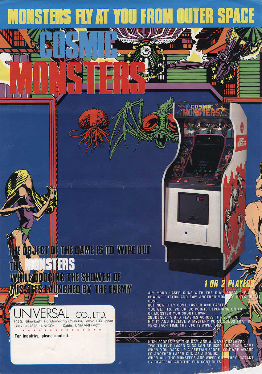 Cosmic Monsters cover