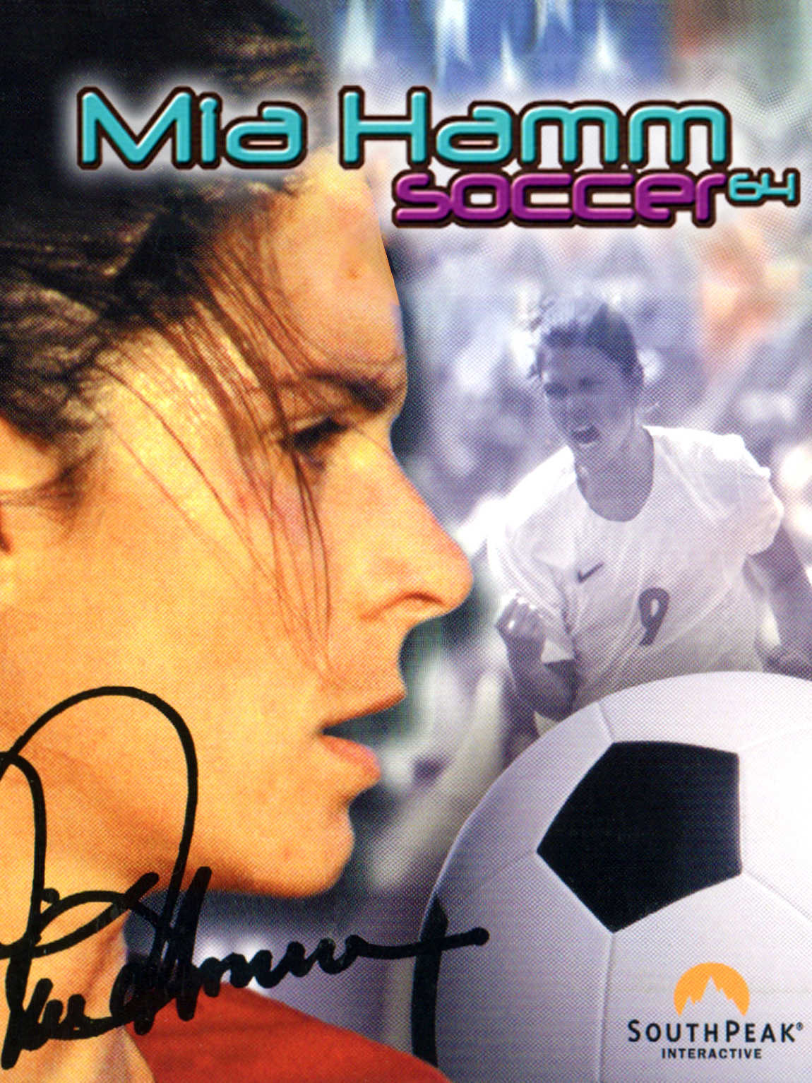 Mia Hamm Soccer 64 cover