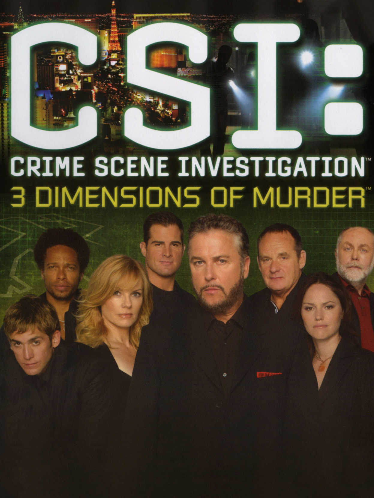 CSI: Crime Scene Investigation - 3 Dimensions of Murder cover