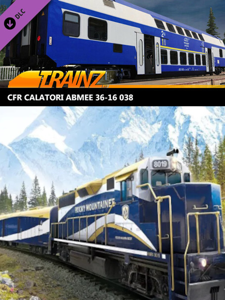 Trainz Railroad Simulator 2019: CFR Calatori ABmee 36-16 038 cover