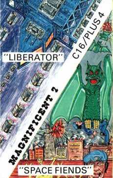 Liberator / Space Fiends cover
