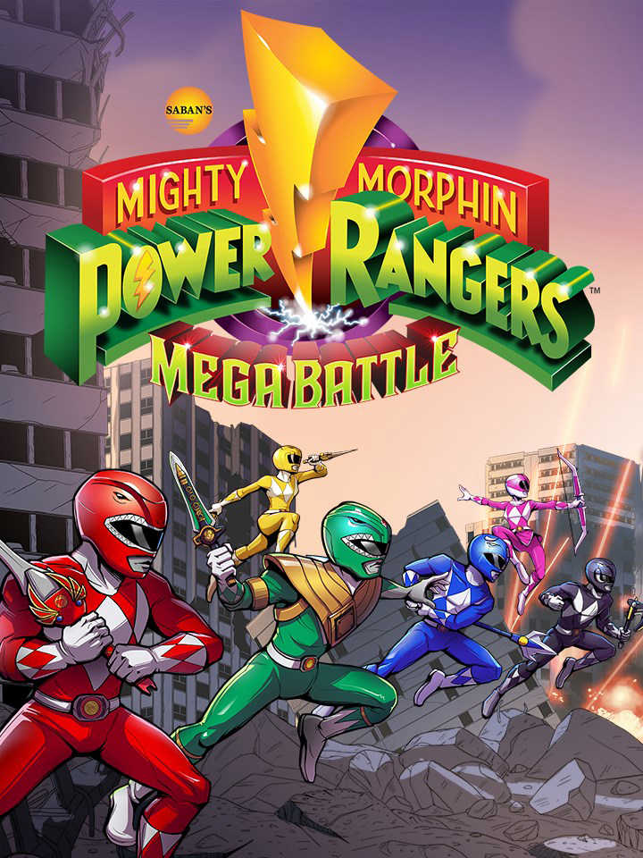 Saban's Mighty Morphin Power Rangers: Mega Battle cover
