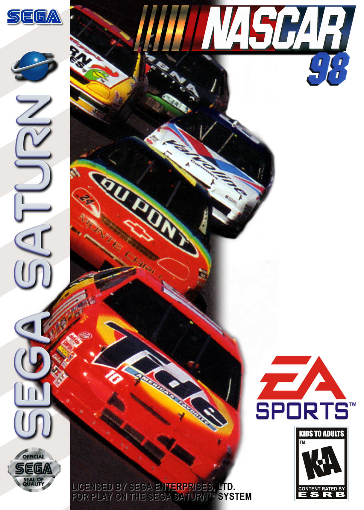 NASCAR 98 cover