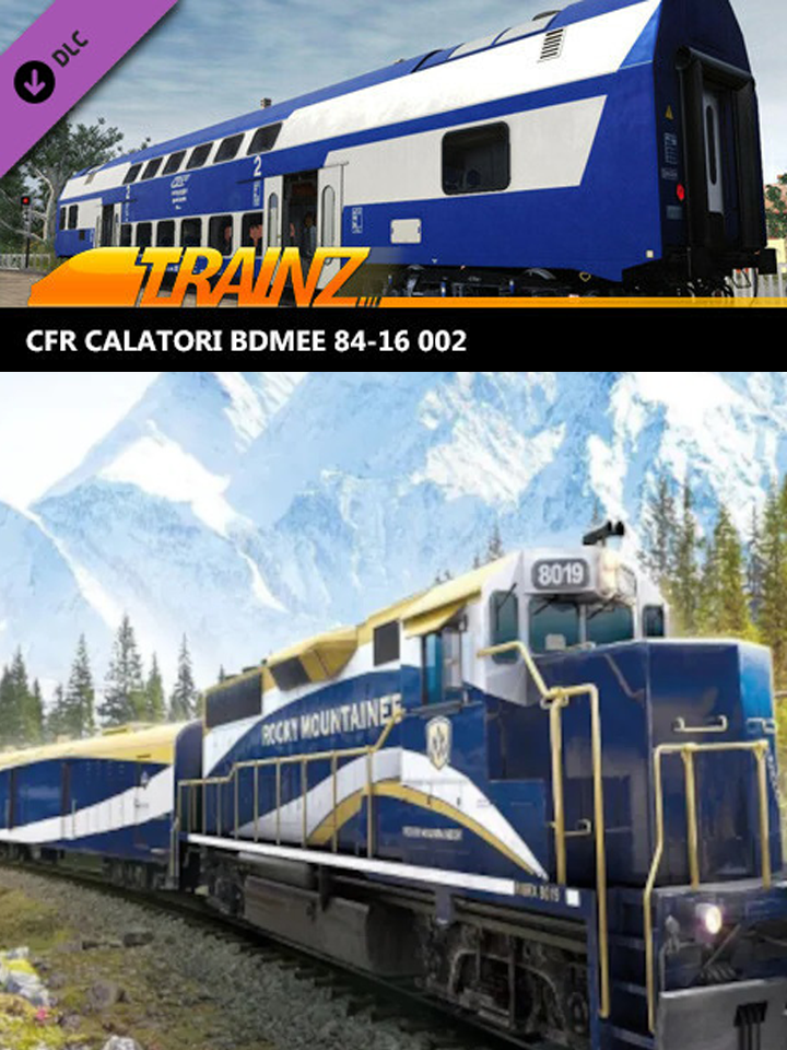 Trainz Railroad Simulator 2019: CFR Calatori BDmee 84-16 002 cover