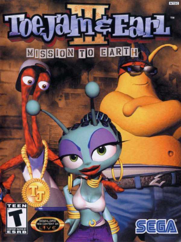 ToeJam & Earl III: Mission to Earth cover