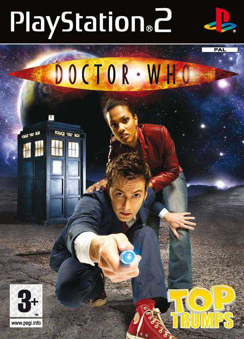 Doctor Who Top Trumps cover