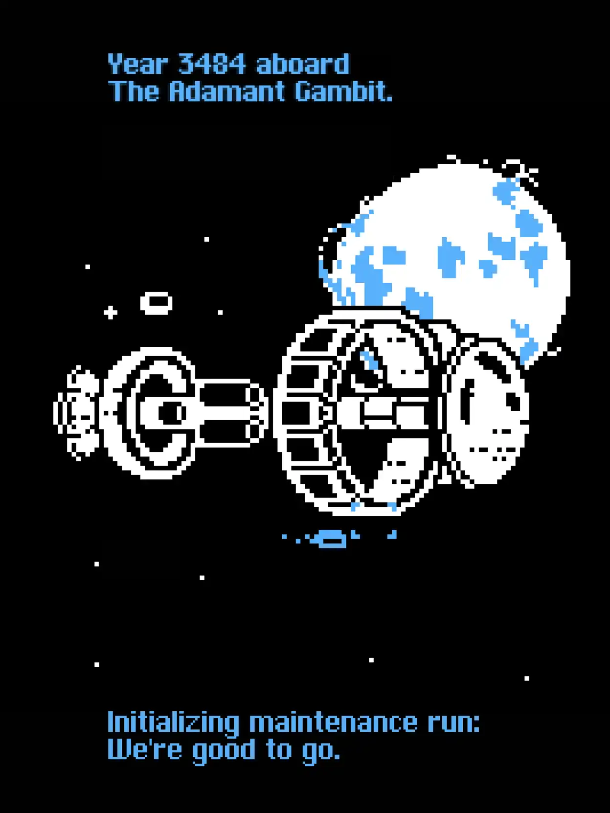 Initializing Maintenance Run: We're Good to Go. cover