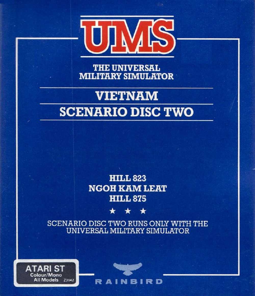 UMS: The Universal Military Simulator - Vietnam cover