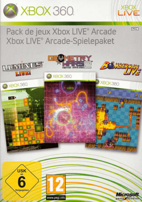 Xbox Live Arcade Game Pack cover