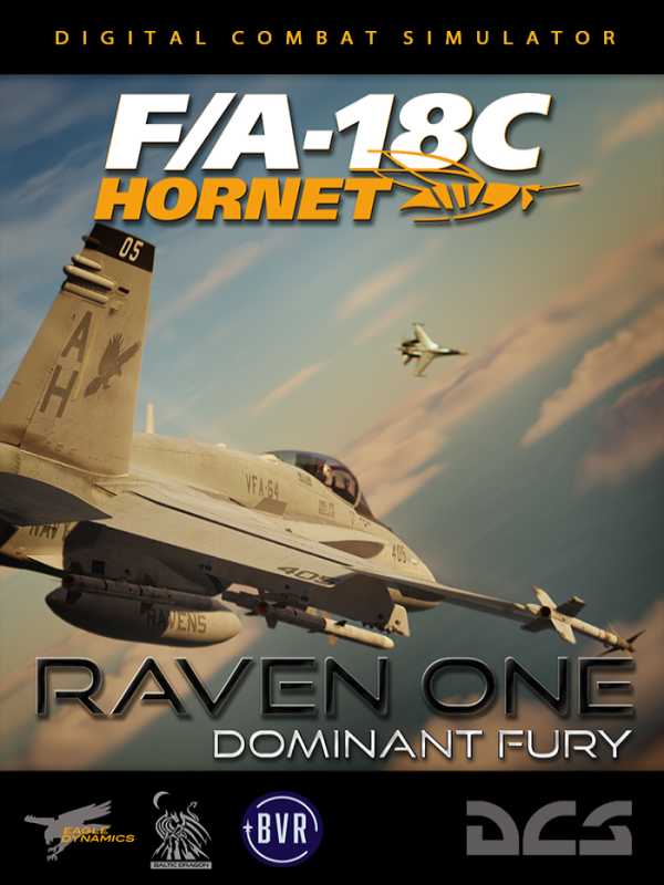 DCS World: F/A-18C Raven One: Dominant Fury Campaign by Baltic Dragon cover