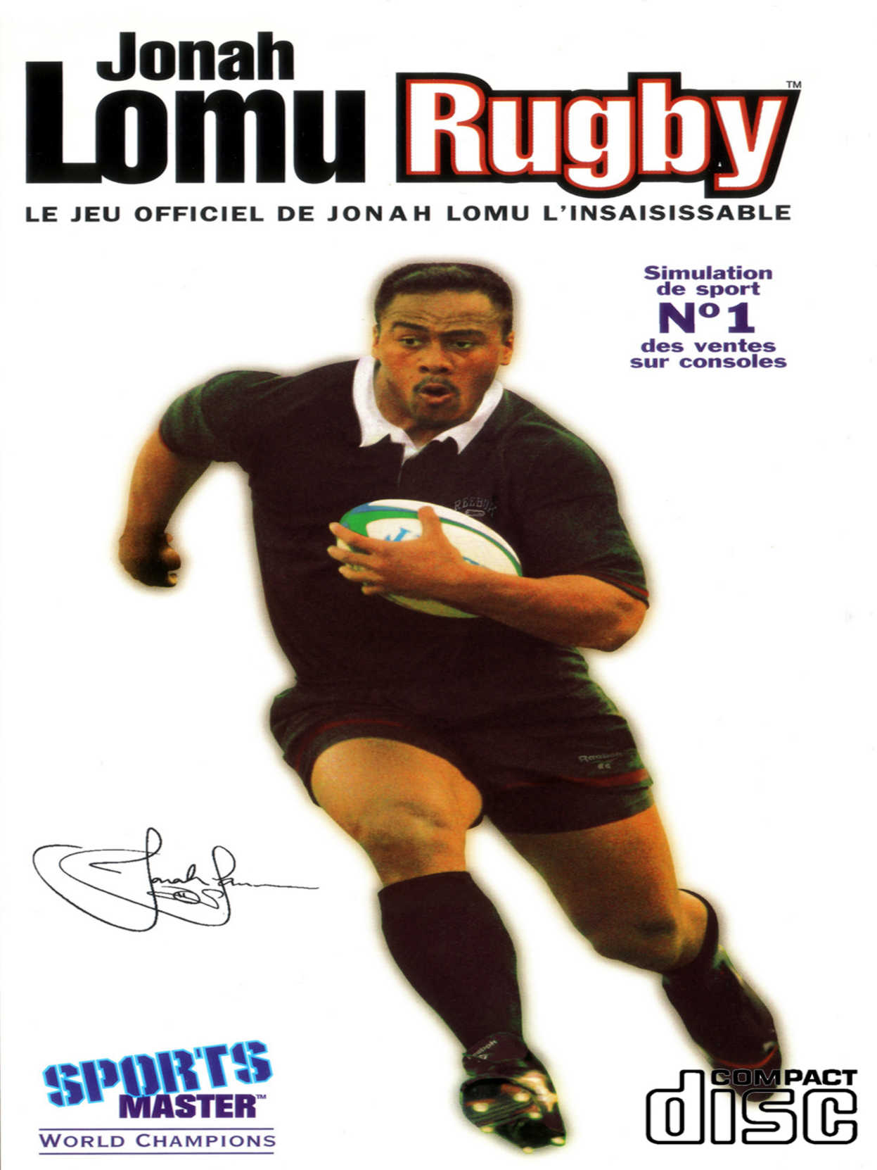 Jonah Lomu Rugby cover