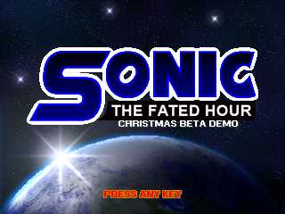 Sonic: The Fated Hour cover