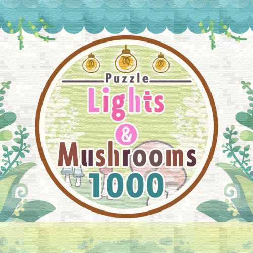 Puzzle Lights and Mushrooms 1000 cover