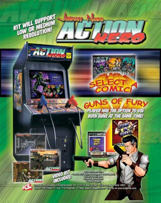 Johnny Nero Action Hero cover