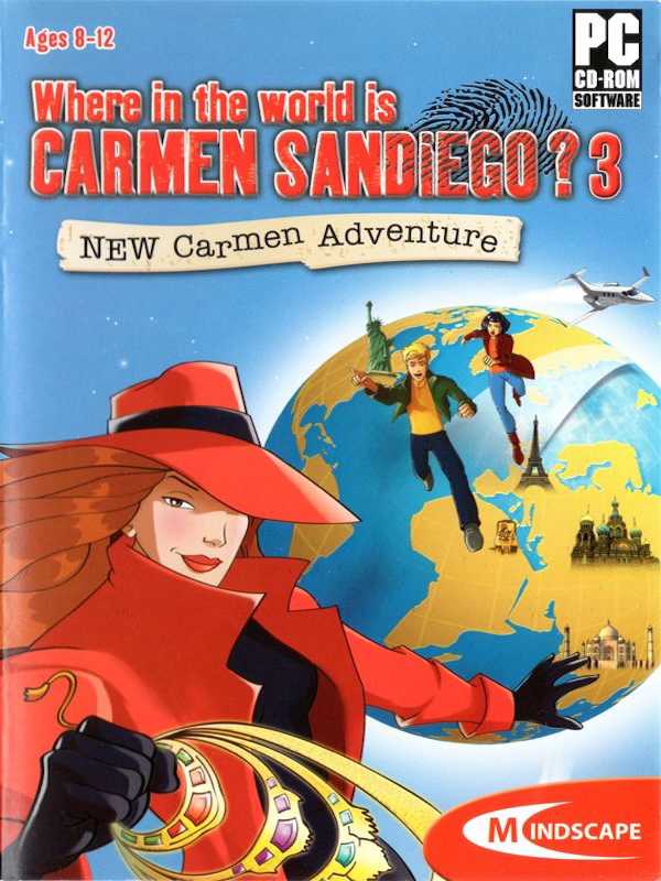 Where in the World is Carmen Sandiego? 3: New Carmen Adventure cover