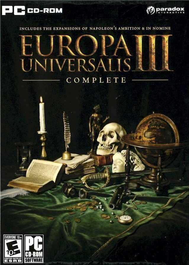 Europa Universalis III Complete cover