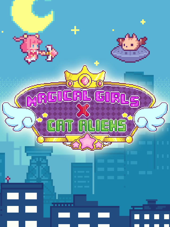 Magical Girls vs. Cat Aliens cover